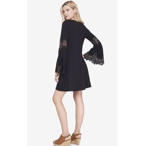 Black Express Trapeze Dress